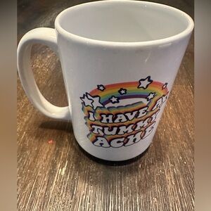 EUC funny Look Human coffee mug. Very sturdy